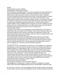 Business Model Innovation At Wildfang Business Plan Business Model Innovation At Wildfang Business Plan