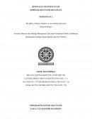 The Effect of Bonus Schemes on Accounting Decisions