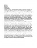 Danish Ali Mr. Barlow Engl 2201 9 February 2016 Literary Analysis I