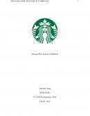 Strategic Risk Analysis of Starbucks