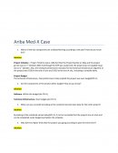 Ariba Med-X Case Study