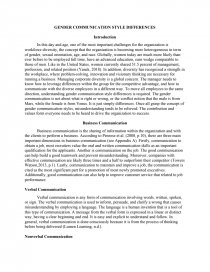 Реферат: Gender Communication Essay Research Paper Gender Communication